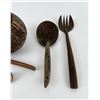 Image 3 : Group of Hawaiian Coconut Serving Utensils