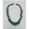 Image 2 : Kingman Turquoise Silver Bench Bead Necklace