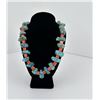 Image 1 : Kingman Turquoise and Coral Necklace