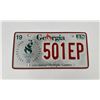Image 1 : 1996 Atlanta Georgia Olympics License Plate