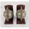Image 2 : Pair of Globe Bookends