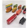 Image 2 : Group of Tin Toy Train Cars