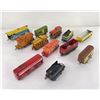 Image 5 : Group of Tin Toy Train Cars