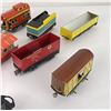 Image 8 : Group of Tin Toy Train Cars