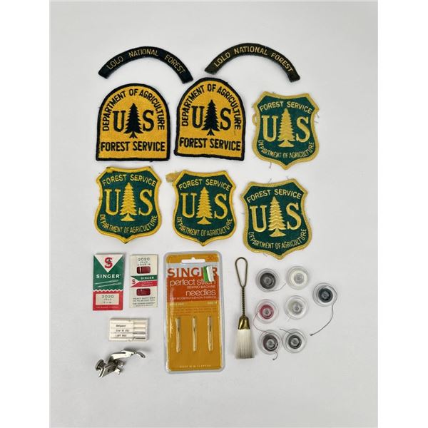 Fall Service Patch Collection of USFS Forest Service Patches