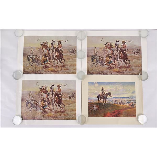 Collection of Charles CM Russell Prints