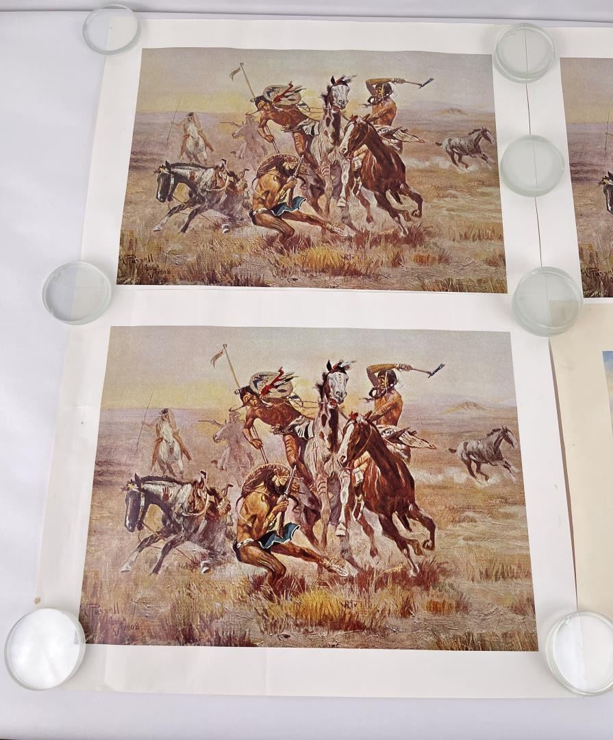 Collection of Charles CM Russell Prints