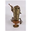 Image 4 : Mid Century Brutalist Frog Musician Sculpture