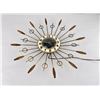 Image 1 : Mid Century Starburst United Wall Clock