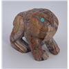 Image 1 : Derrick Kaamasee Zuni Carved Stone Frog Fetish