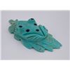 Image 2 : Joann Cheama Zuni Carved Turquoise Frog Fetish