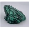 Image 2 : African Malachite Frog Carving