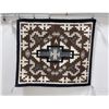 Image 2 : Navajo Indian Two Grey Hills Blanket Rug