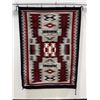 Image 1 : Navajo Indian Ganado Storm Pattern Blanket Rug