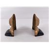 Image 2 : Cast Iron Indian Chief Bookends