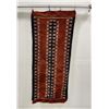 Image 1 : Navajo Indian Runner Blanket Rug