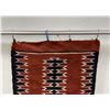 Image 2 : Navajo Indian Runner Blanket Rug