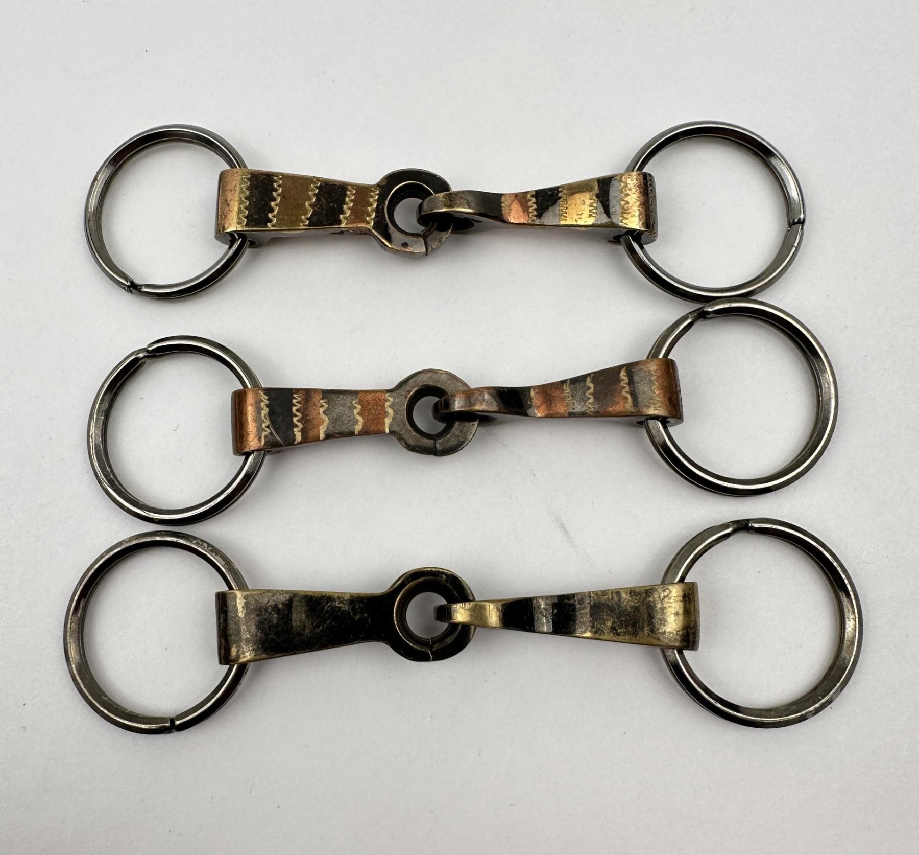 Bit Key Chain Lot Custom Made Snaffle Bit Keychains