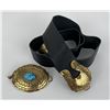 Image 2 : Navajo Brass and Turquoise Concho Belt