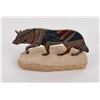 Image 1 : Native American Indian Wolf Sculpture