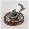 Image 3 : Donald Polland Pewter Indian Sculpture
