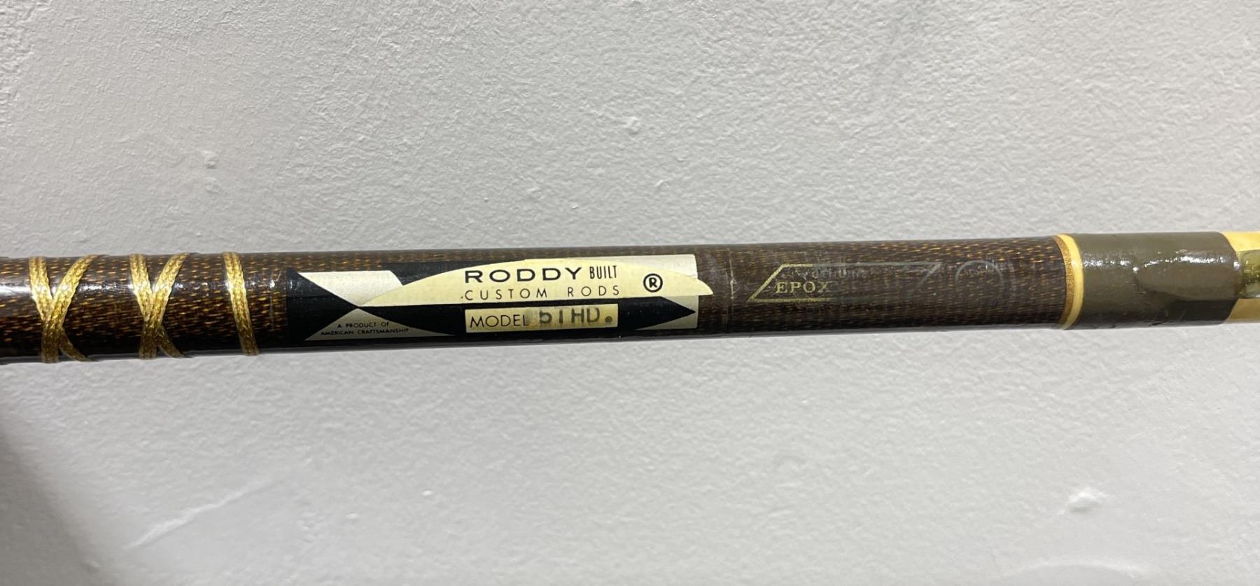 Roddy Built Custom Saltwater Fishing Rod