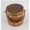 Image 1 : Primitive Wood Firkin Bucket