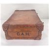 Image 4 : Antique Finnigans Leather Suitcase