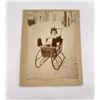 Image 1 : Child in Sleigh Buggy Cabinet Photo