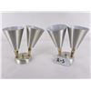 Image 8 : Mid Century Pierced Wall Sconces