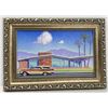 Image 1 : Robert LaDuke Oil on Board Painting