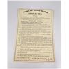 Image 1 : Virginia and Truckee Railroad Shop Rules