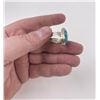 Image 4 : Israel Turquoise Sterling Silver Ring