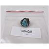 Image 4 : Navajo Turquoise Sterling Silver Ring