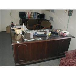 Desk - Credenza - Chairs