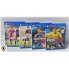 Image 1 : SONY PS4 FIFA 15,FIFA 16, WORLD SOCCER WINNING