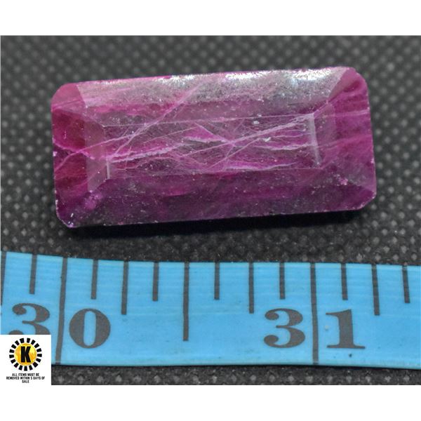 #14-GENUINE RED RUBY GEMSTONE 73.80CT