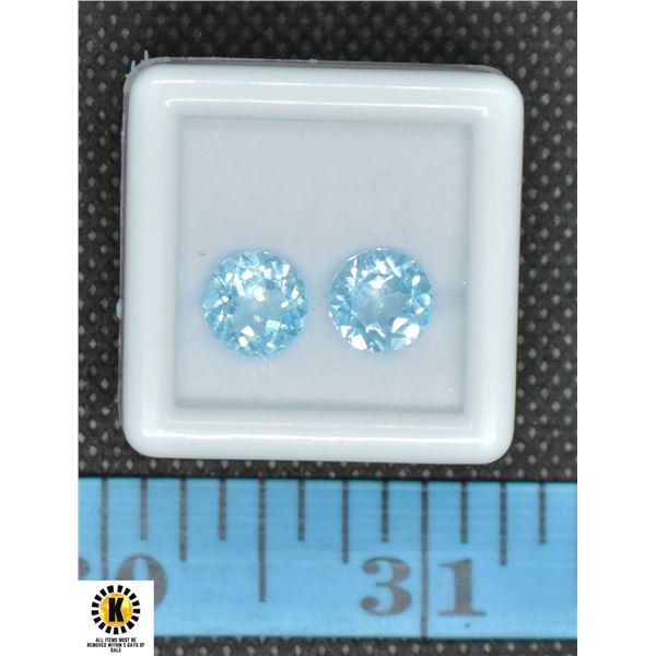 #125-NATURAL SKY BLUE TOPAZ GEMSTONE 4.45CT