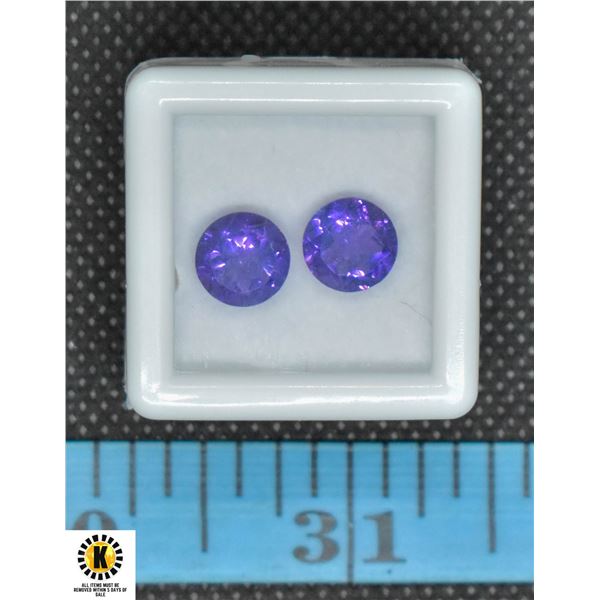 #159-NATURAL PURPLE AMETHYST GEMSTONE 3.85CT