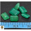 Image 1 : #08-GENUINE GREEN JADEITED GEMSTONE 71.75 CT