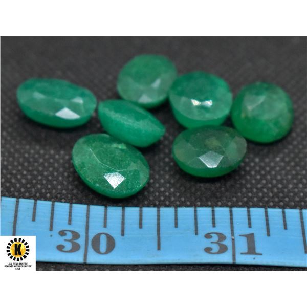 #03-GENUINE GREEN JADEITED GEMSTONE 59.35CT