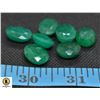 Image 1 : #03-GENUINE GREEN JADEITED GEMSTONE 59.35CT