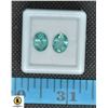 Image 1 : #113- NATURAL GREEN AMETHYST GEMSTONE 3.50CT