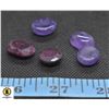 Image 1 : #81-GENUINE RUBY, AMETHYST  GEMSTONE66.45CT