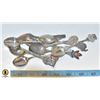 Image 1 : BAG OF VARIOUS COLLECTIBLE SPOONS