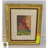 Image 1 : 10.5 X 12" FRAMED CARD
