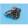 Image 1 : VINTAGE DESIGN OVAL RING, SIZE 8,