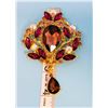 Image 1 : SHOWSTOPPER RHINESTONE BROOCH,