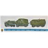 Image 1 : 3 VINTAGE DINKY ARMY VEHICLES METAL