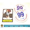 Image 1 : TWO OF 999 WAYNE GRETZKY 99 APRIL 18,1999